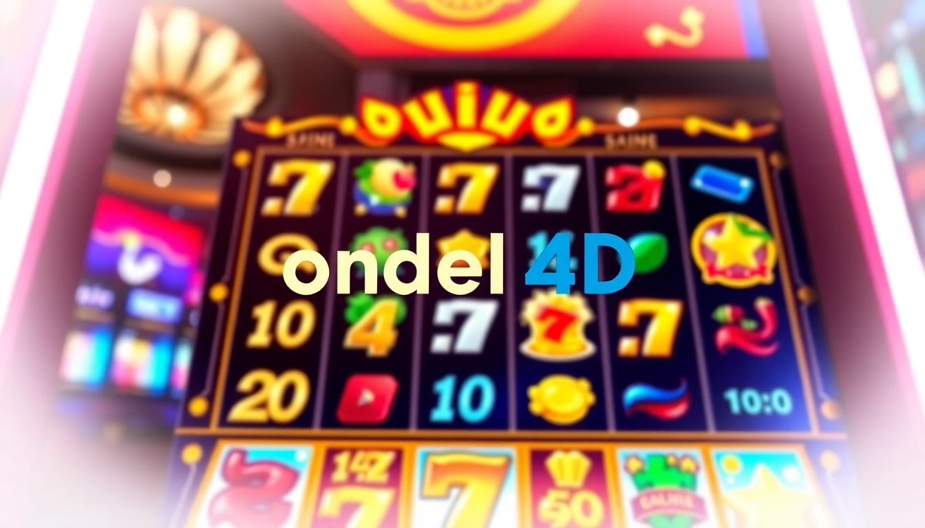 Rasakan keseruan bermain ondel4d slot dengan tampilan mesin slot yang menarik dan penuh warna.