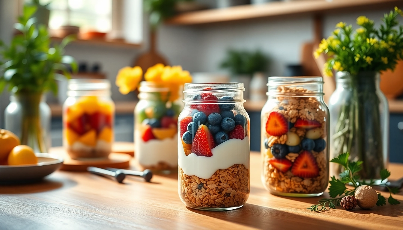 Discover vibrant breakfast ideas in mason jars on https://masonjarbreakfast.com, promoting healthy morning meals.