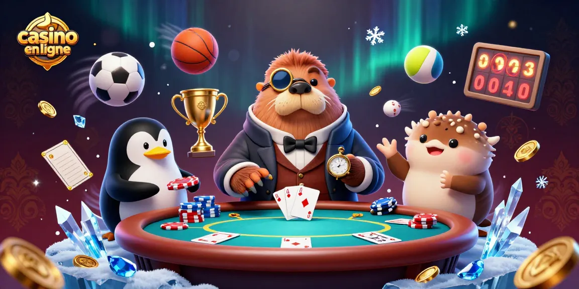Les joueurs de poker s'affrontent dans un casino en ligne sous-marin avec des éléments dynamiques.