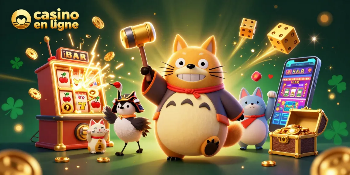 Casino en ligne : Engagez-vous avec des jeux animés et un jackpot éclatant dans un univers festif