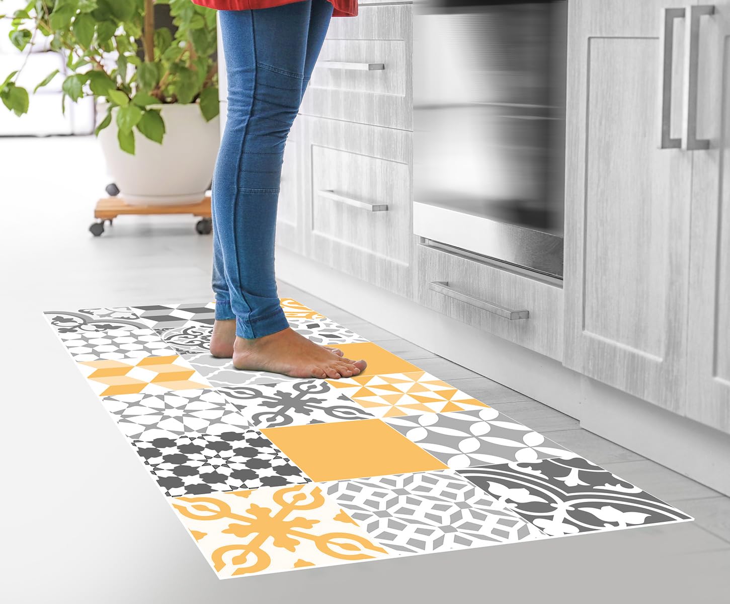 Alfombras vinilicas modernas que marcarán tendencia en tu salón