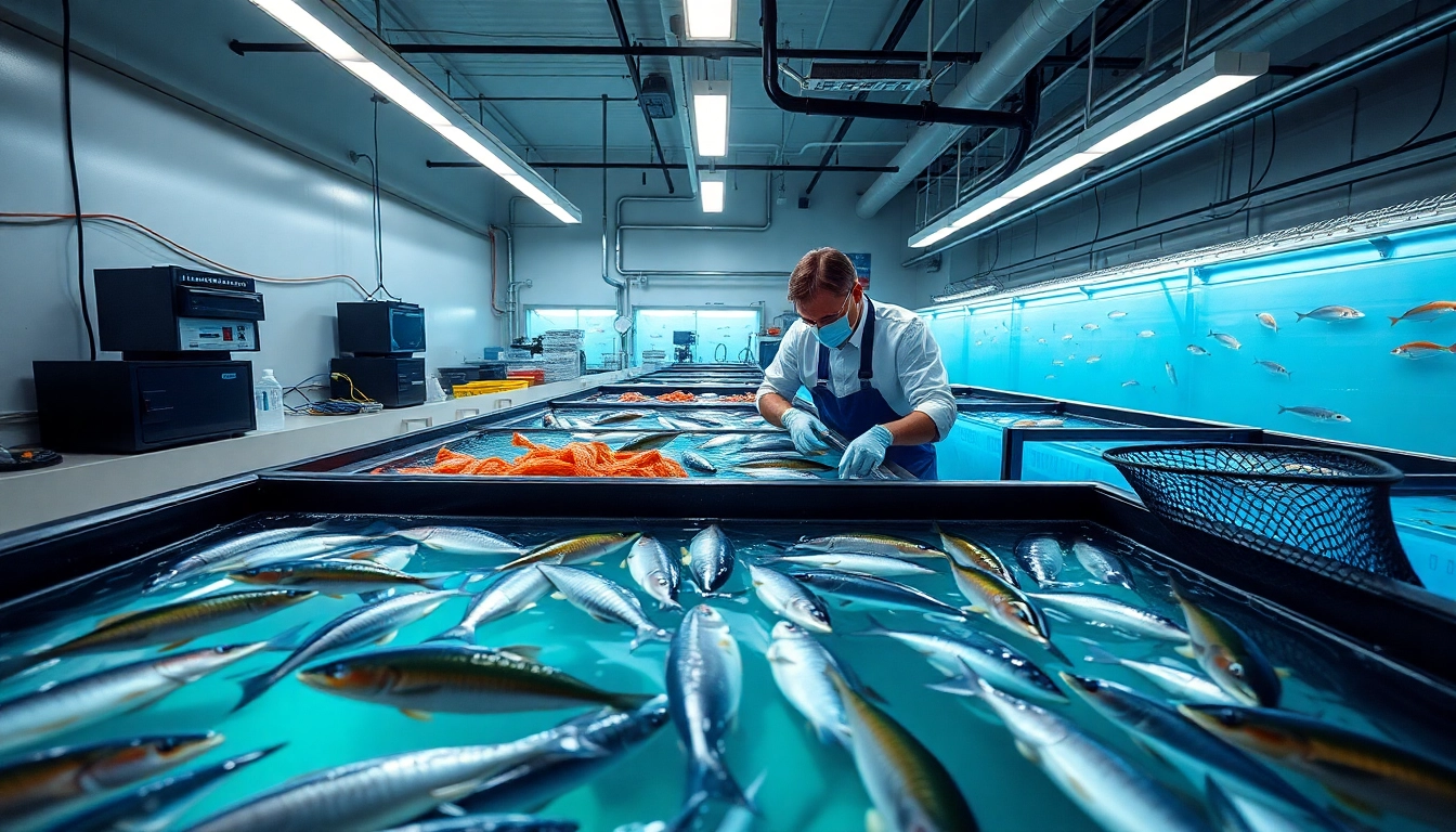 Enhance live fish handling with advanced aquaculture technology and professional techniques.