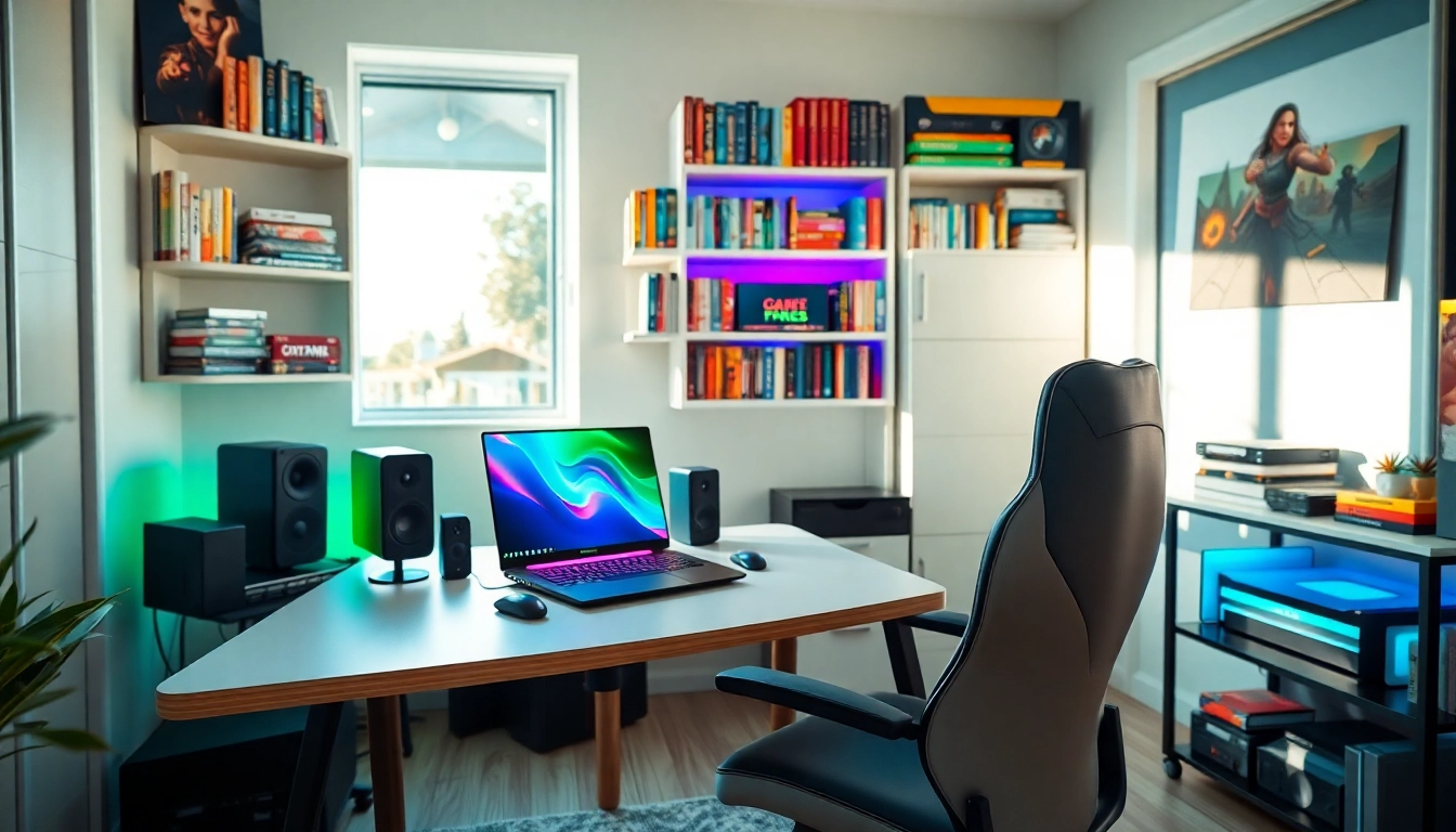 Engage with thrilling games to play by yourself in a cozy, well-lit gaming environment.