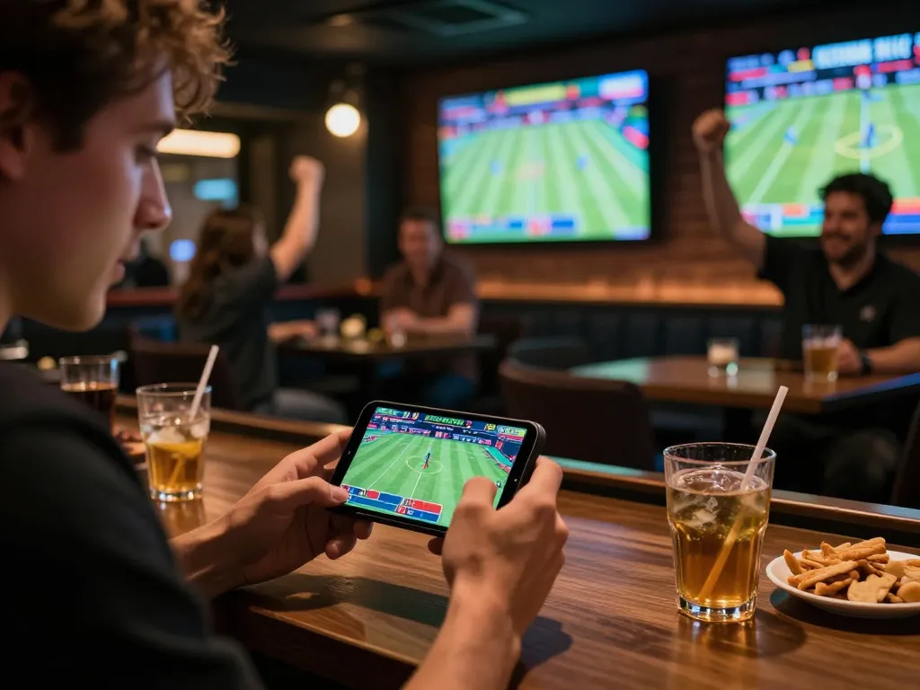 Use OKFUN app to place live sports bets in vibrant atmosphere, enhancing betting experience