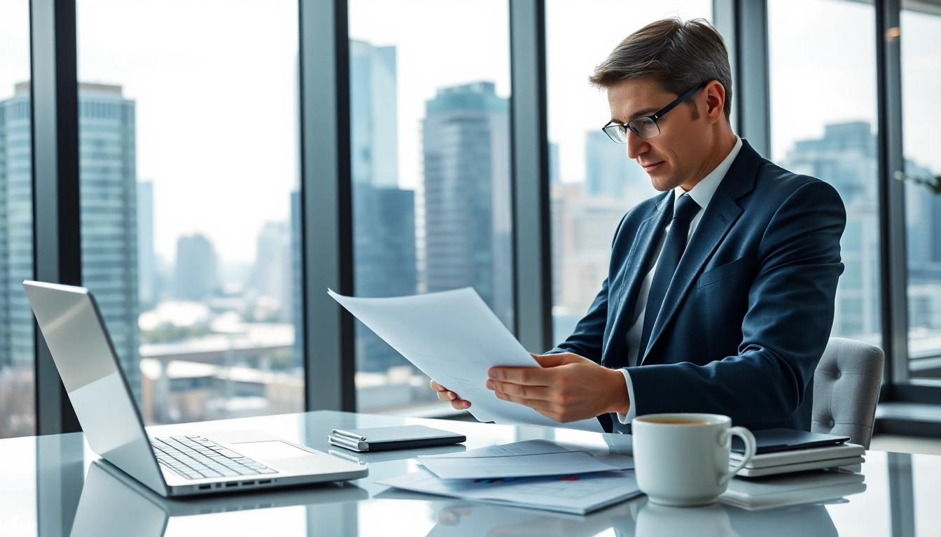 Review corporate services at https://fidelitycorporate.com with a consultant in a modern office.
