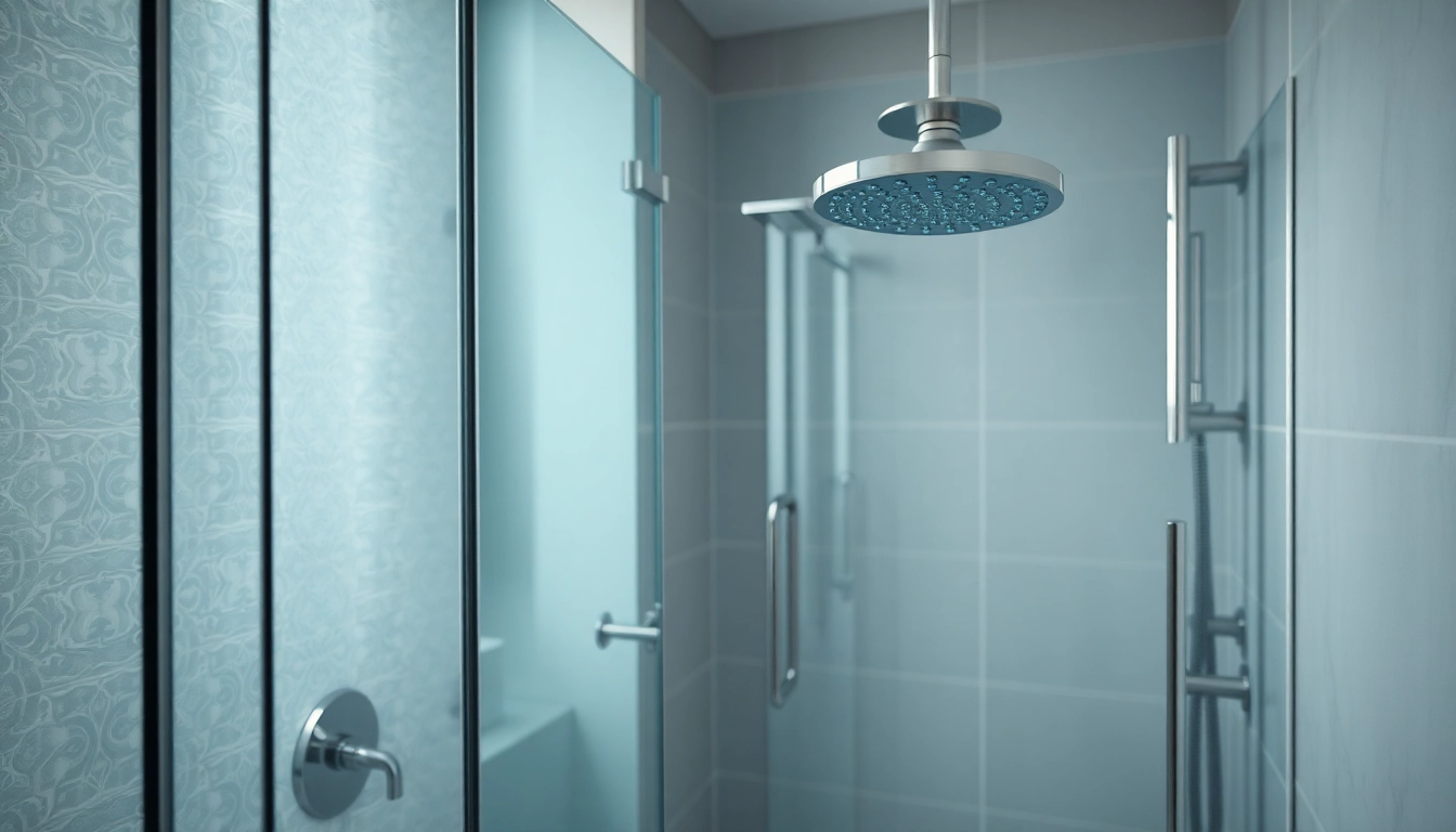 Showcase of elegant shower doors UK in a contemporary bathroom setting featuring sleek designs.