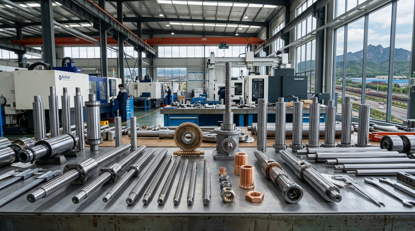 Heavy Duty Pinch Roll Shaft for Steel Processing Lines