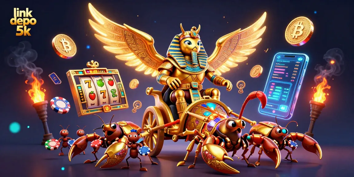 Spin with excitement at link depo 5k for thrilling slot games and winning opportunities