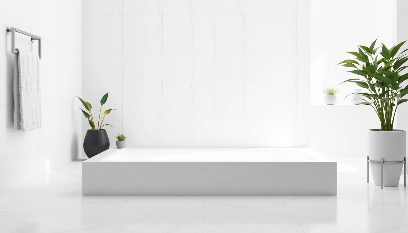 Scoprire il piatto doccia elegante e moderno in un bagno ben arredato.