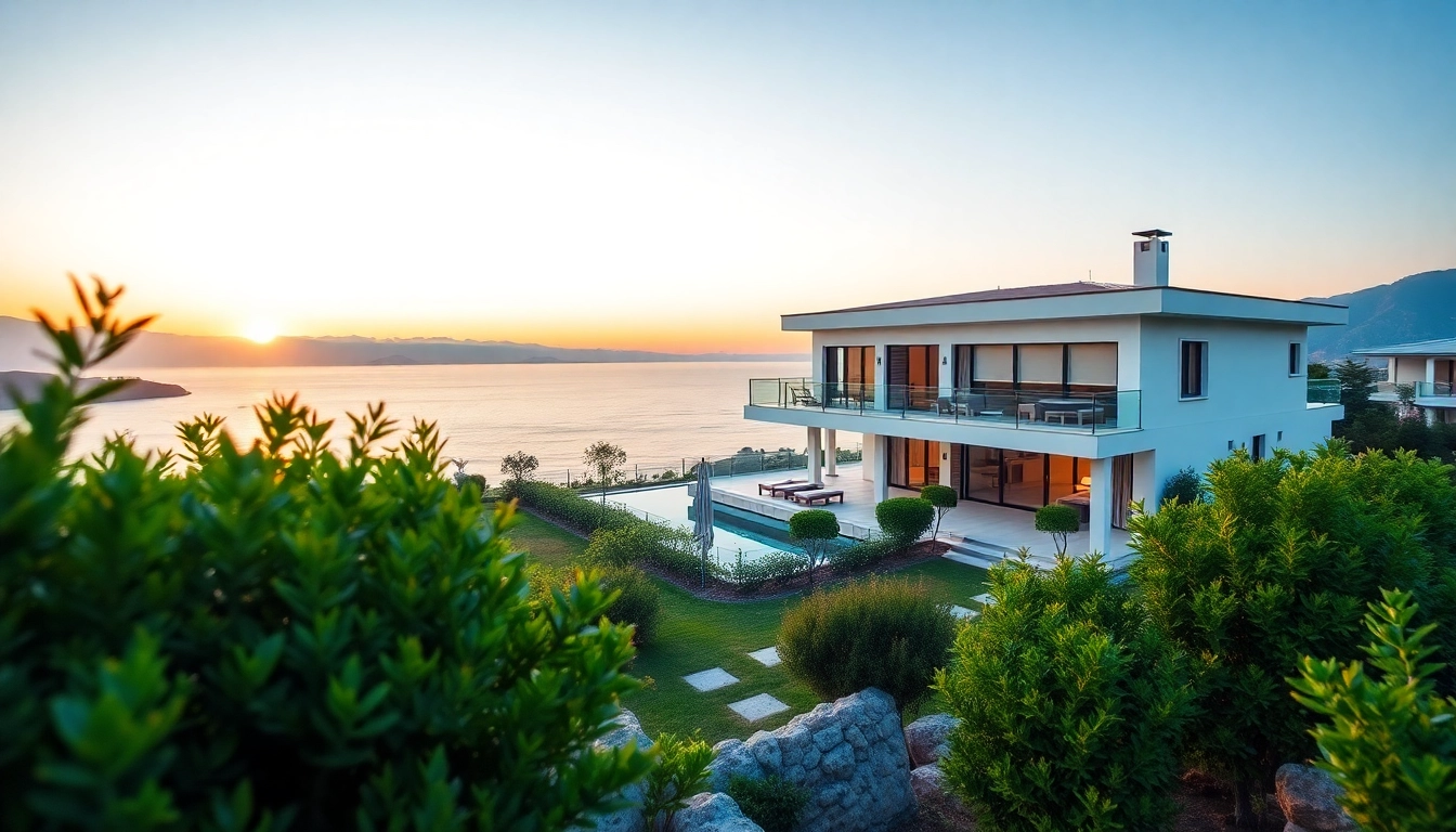 Discover stunning modern properties for sale in Alanya, featuring picturesque Mediterranean views.