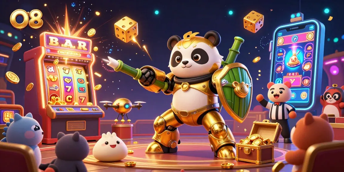 Experience the exciting world of O8 casino with vibrant gameplay and dynamic slot machines.