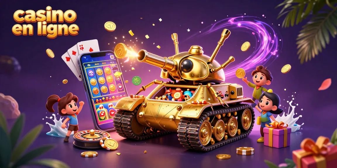 Jouer à des jeux de casino en ligne avec des personnages amusants et des éléments animés.