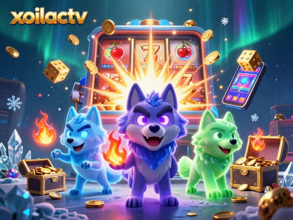 Experience thrilling gameplay at xoilactv with explosive wins from slot machines and dynamic ghostly wolves!