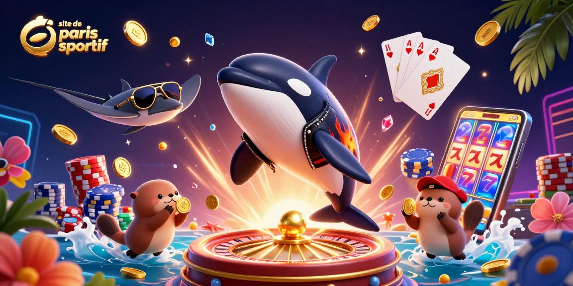 Placez vos paris sur le site de paris sportif avec des personnages animés et des éléments de casino captivants.