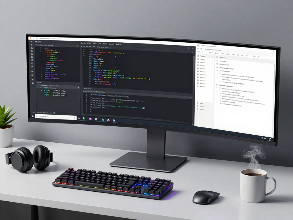 IPTV UK solutions in modern digital platforms featuring software development, cloud computing, and AI technology.