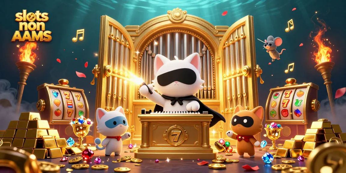 Gioca alle slot non AAMS con l'emozione di un fantastico organo di casinò e personaggi divertenti.