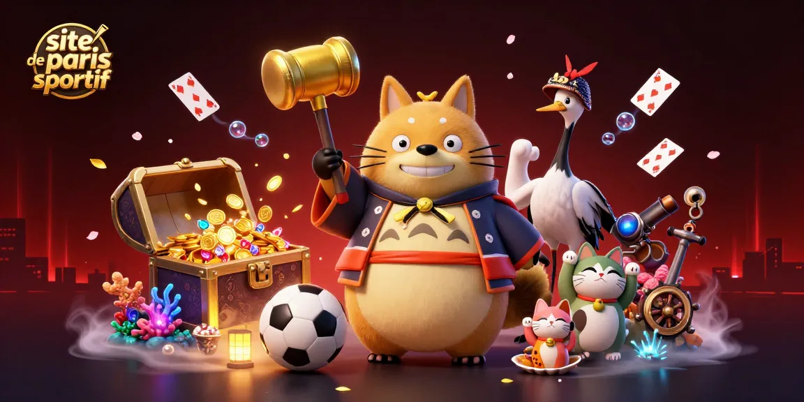 Stimulez votre chance sur le site de paris sportif avec une ambiance festive de jeux d'argent.