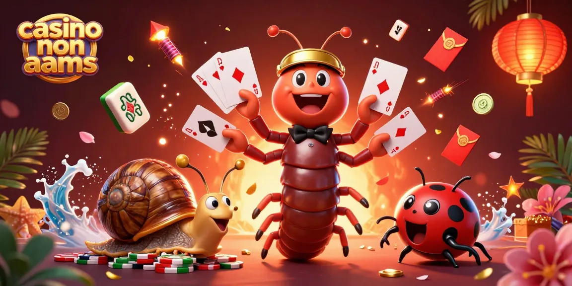Giocando al casino non AAMS con il dealer millipede e il crostaceo high-roller