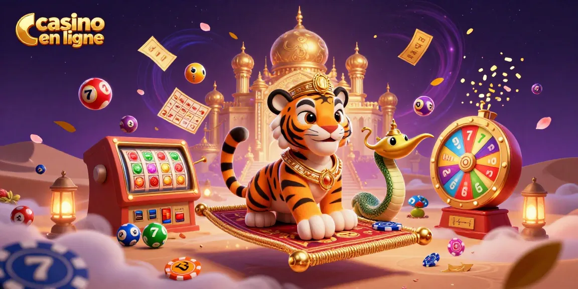 Jouez au casino en ligne et découvrez un monde magique avec un sultan-tigre et des jackpots étincelants.