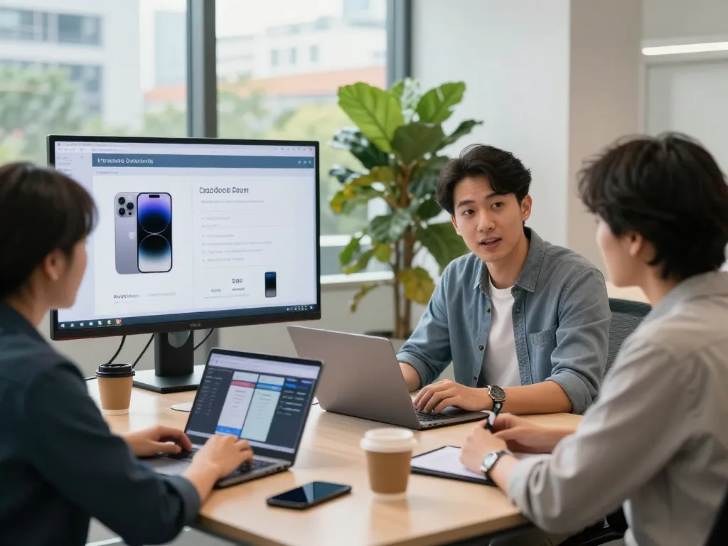 전문 사무실 환경에서 장치와 기술을 갖춘 https://xacarero.co.kr의 상담 장면.