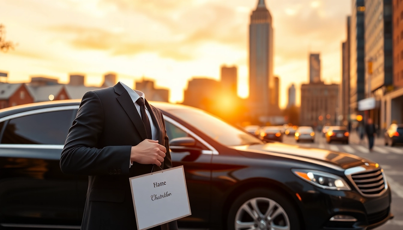 Chauffeur service nyc with a professional driver waiting in New York City.