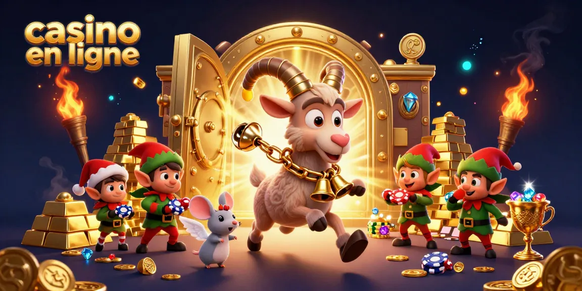 Jouer au casino en ligne avec Krampus et des gremlins dans un univers festif et ludique.