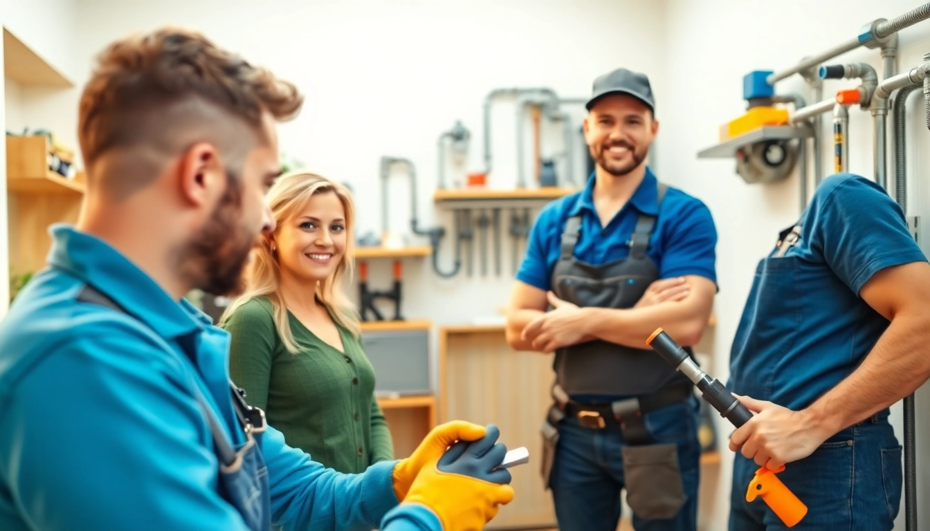 Plumbers bristol providing expert plumbing services in a bright, modern home setting.
