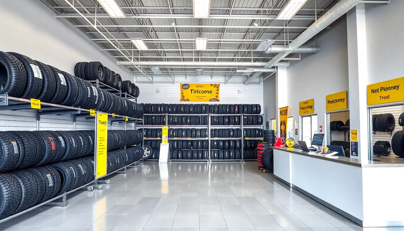 Tire shop Nashville TN displaying quality products and tools in a welcoming environment.