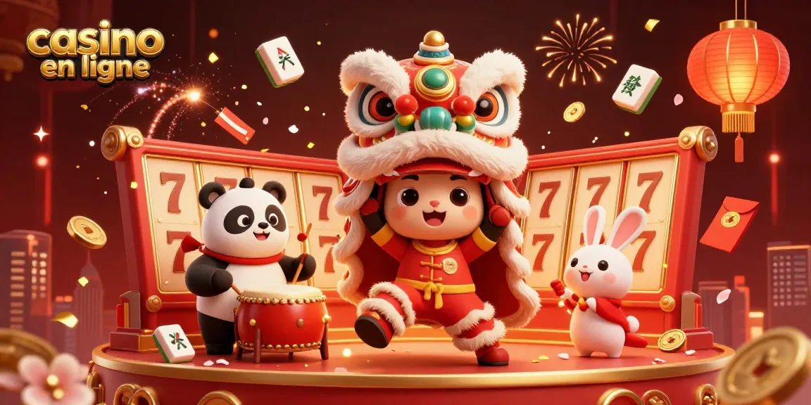 Venez découvrir le monde fascinant du casino en ligne avec des personnages animés et des éléments colorés.