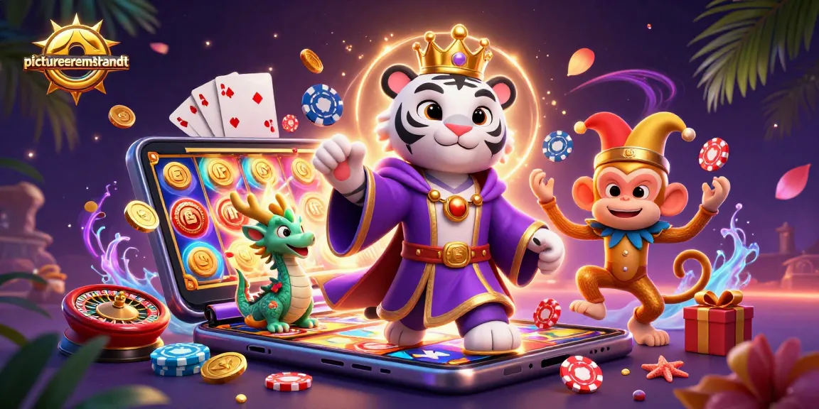 Gambarlah pengalaman bermain slot di picturesrembrandt dengan simbol keberuntungan dan keseruan judi.