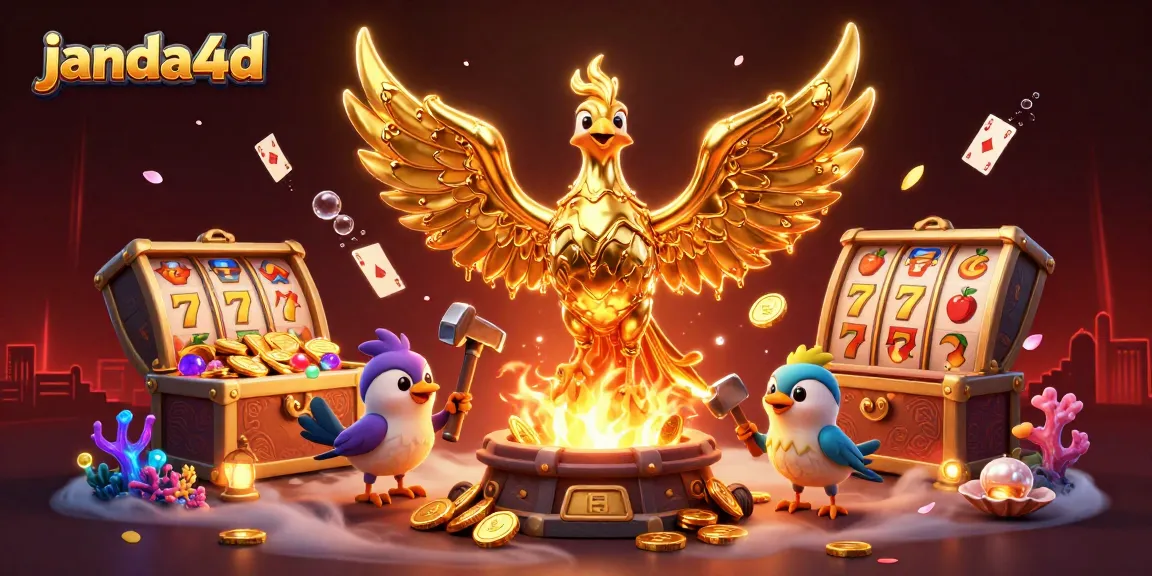 janda4d mendorong kemenangan maksimal di slot dengan phoenix emas dan elemen perjudian menarik