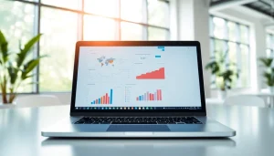 Optimize your marketing with insights from https://c168me.com/ in a vibrant office setting.