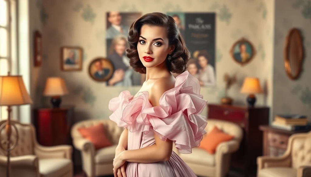 Capture a stunning Vargas Girl tribute on https://www.esquirevargas.com, featuring classic pin-up elegance in a vintage setting.