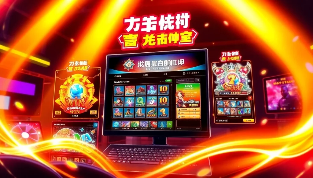 Tashan win gaming platform interface showcasing exciting gameplay features and vibrant visuals.