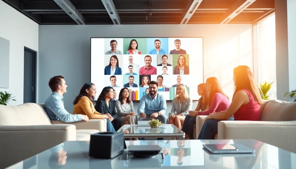 Team collaborating effectively with 微软teams in a modern office setting.