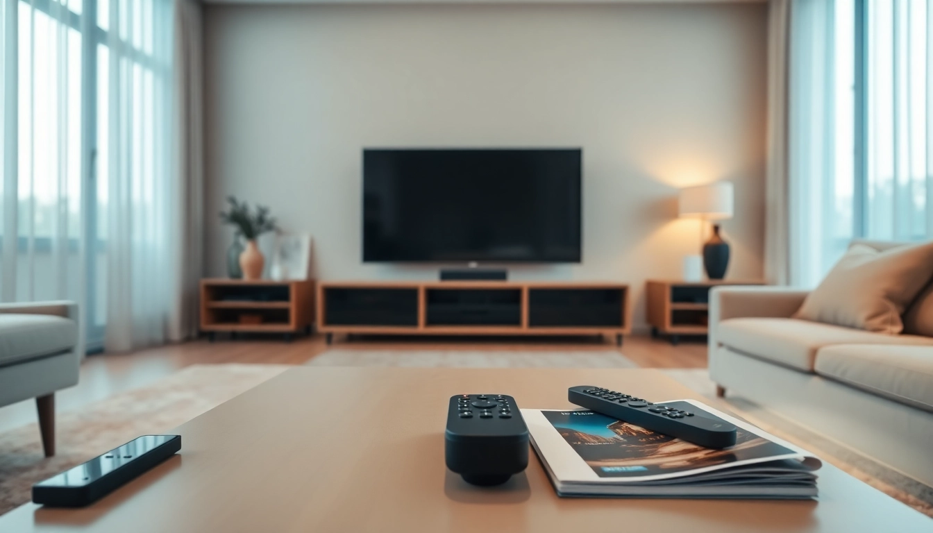 Enhance your viewing experience with the elegant TV88 in a stylish living room.