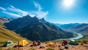 Abenteurer am Lagerfeuer in der Natur, inspiriert von https://fernweh-abenteuer.de.