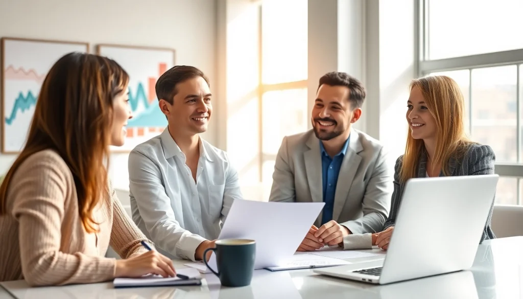 신용카드 현금화에 대한 상담을 진행하는 전문가의 모습