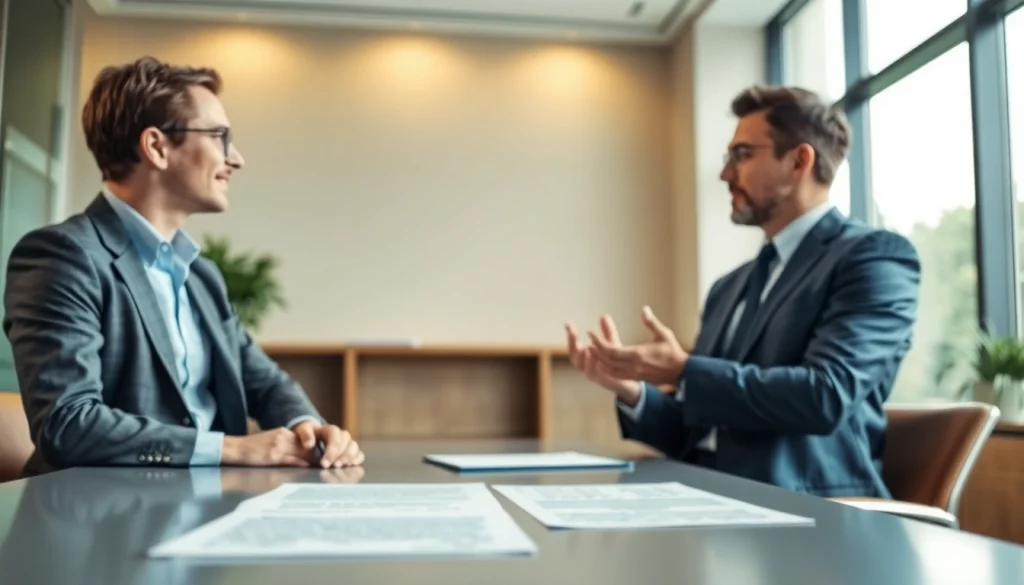 Consulting attorney at https://www.agslawfirm.com offers personalized legal guidance in a bright office.