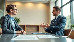 Consulting attorney at https://www.agslawfirm.com offers personalized legal guidance in a bright office.