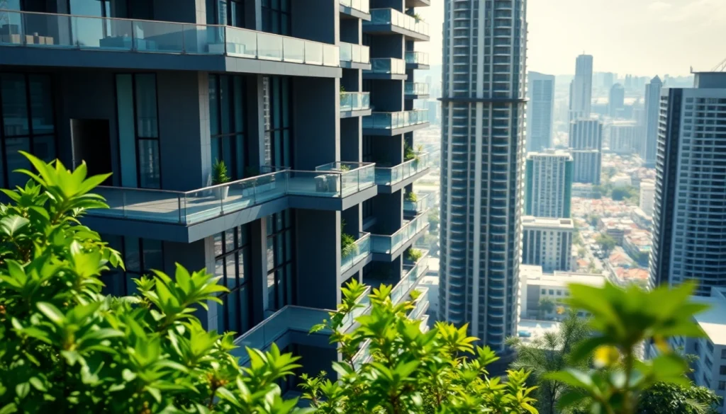 Explore unique residential offerings at https://newdeveloperlaunch.sg, highlighting a modern condo amidst city life.