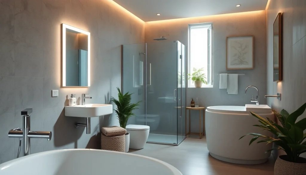 Aménagez votre salle de bain avec des produits sirhona modernes et élégants.