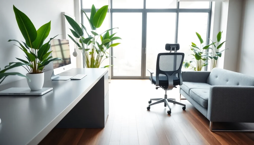 Enhance your workspace with stylish office furniture that promotes comfort and productivity.