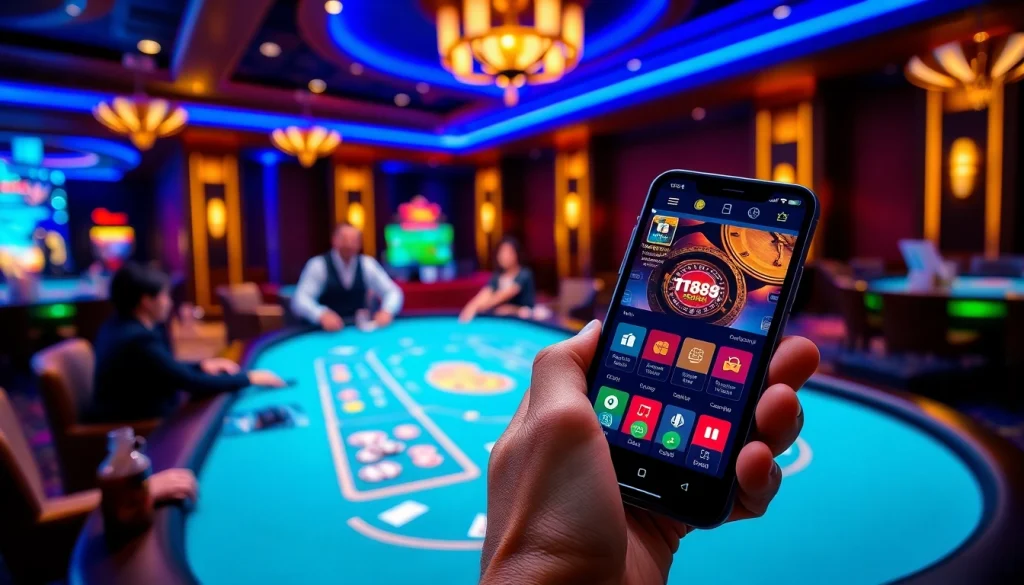 Experience the excitement of tt88 online casino with engaging gameplay and a luxurious atmosphere.