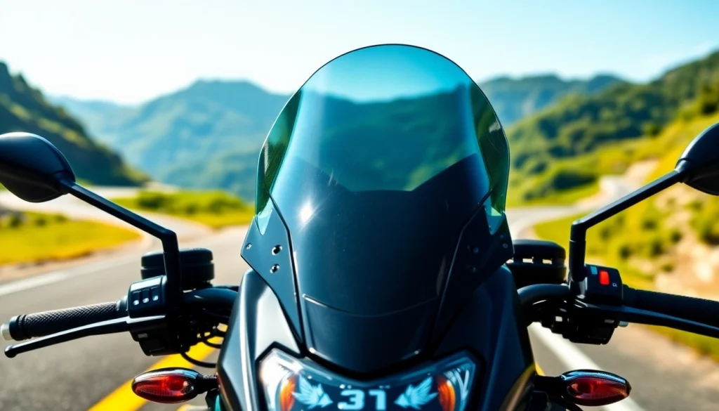 Enhance your ride with a motorcycle windscreen designed for performance and safety.