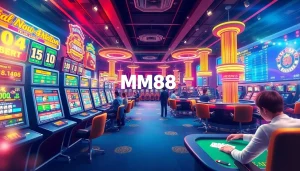 MM88 online casino environment with vibrant games, players, and engagement