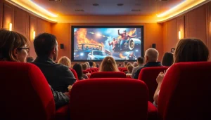 Enjoy thrilling movies at https://bandarlayarkaca21.com with friends in a warm theater atmosphere.