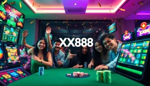 Exciting online gaming experience with XX88: vibrant players at the casino