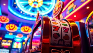 Menangkan jackpot di virus4d slot dengan mesin slot berwarna cerah dan simbol menarik.