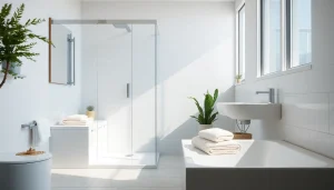 Entdecken Sie die eleganten Sonni sanitär Produkte in einem modernen Badezimmer mit stilvollen Details.